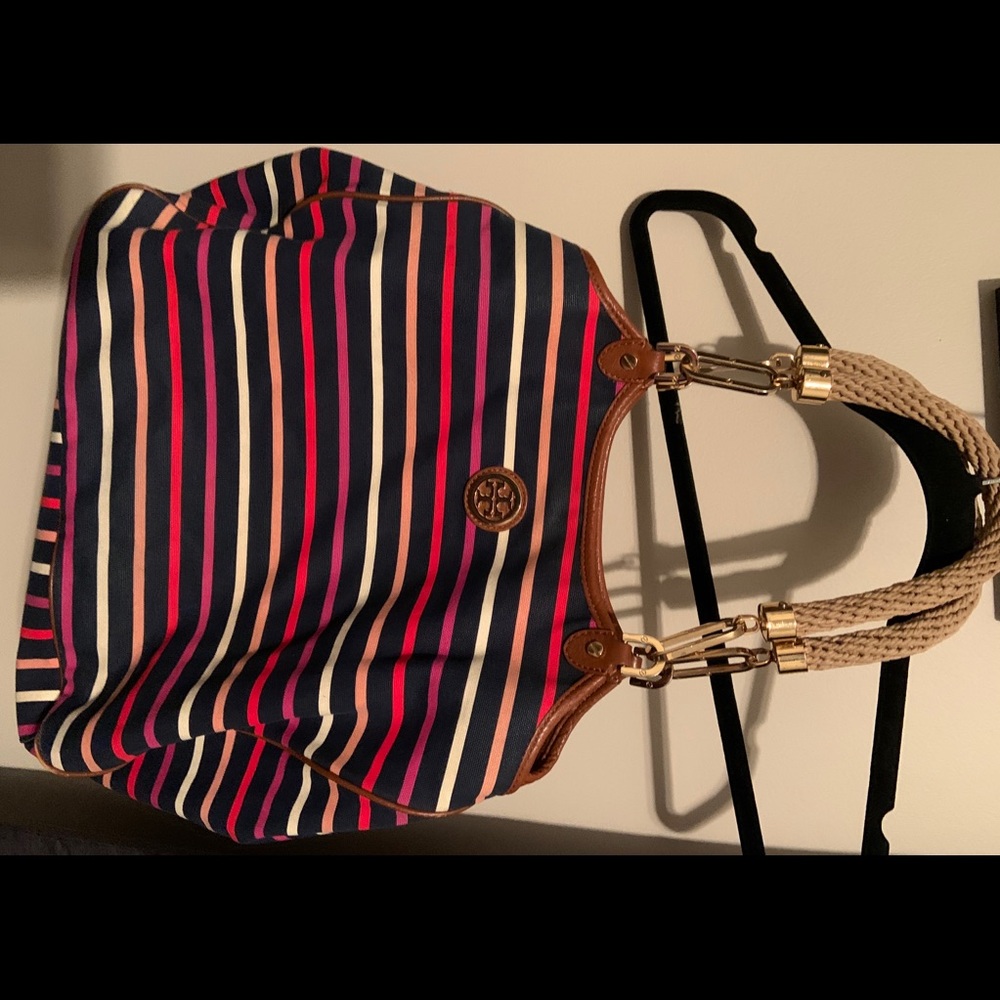 Tory Burch multicolored large bag.